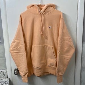 Champion Salmon Pink Hoodie
